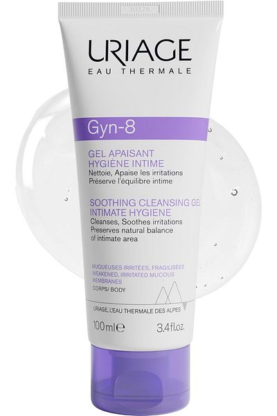 Uriage Gyn-8 Soothing Intimate Wash Gel, 100ml
