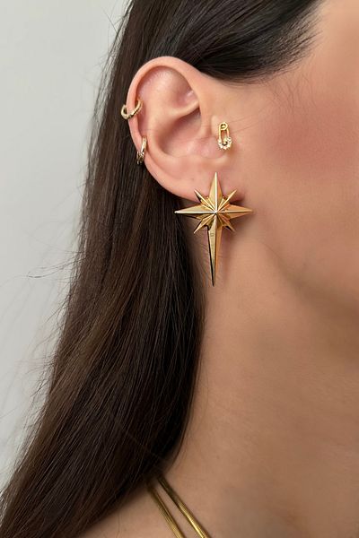 Okko Store Polar Star 2 Piece Earrings