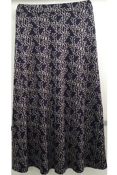 N.Y.YILDIZ Star New3, Pattern Lycra 1St Class Three Pieces Bell Model Elastic Waist Maternity Shows No Lined Skirt