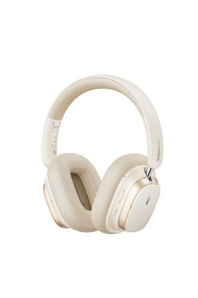 Baseus Casti Casti Baseus Bowie H1s BT 5.4, alb, Bluetooth, Wireless, Microfon, ANC