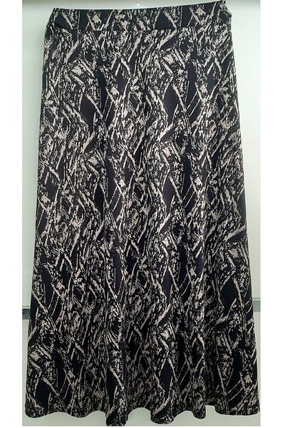 N.Y.YILDIZ Star New 2 Pattern Lycra 1St Class Three Pieces Bell Model Elastic Waist Mother's Skirt Without Lining