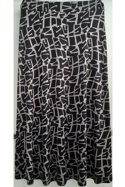 N.Y.YILDIZ Star New3, Pattern Lycra 1St Class Three Pieces Bell Model Elastic Waist Maternity Shows No Lined Skirt