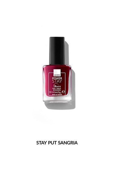 AVON جل طلاء أظافر أفون شاين ستاي بوت سانجريا 10 مل