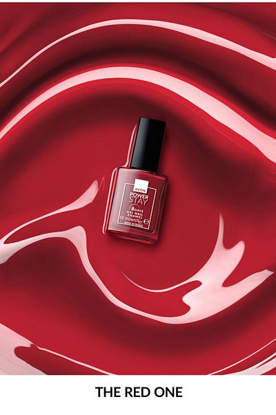 AVON Avon Nail Enamel Gel Shine The Red One 10Ml