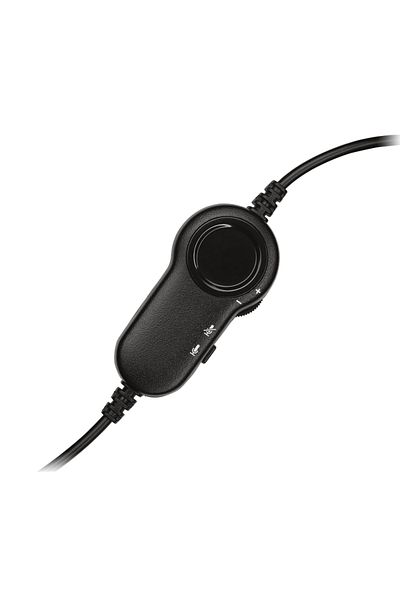 logitech H151 headset with microphone, 180° rotatable microphone, adjustable headband, interface