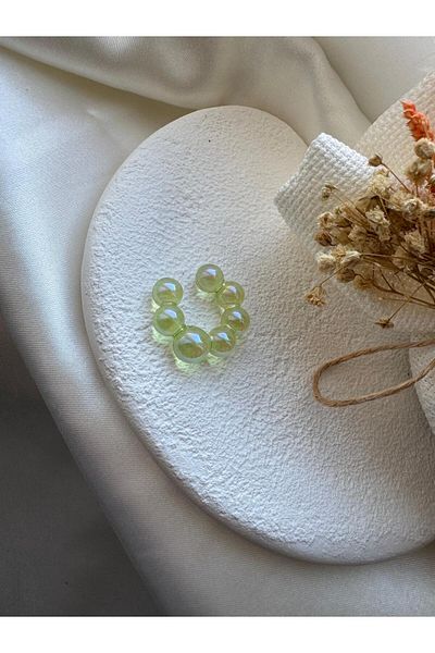 H&S AKSESUAR Design Transparent Earcuff Earrings
