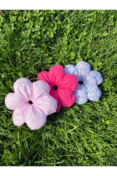 Yare Atelier Women's Hair Clip, Bun Clip Daisy Shape Field Girl Student Children's Hair Clip Set of 3
