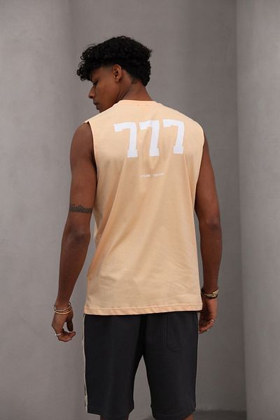 The Champ Clothing Relaxed Cut Offline Culture Sleeveless 100% Cotton T-Shirt Men