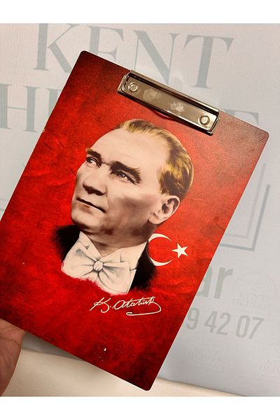 Bymiel Mustafa Kemal Atatürk Photo Secretary A4 (21 X 29.7 cm)
