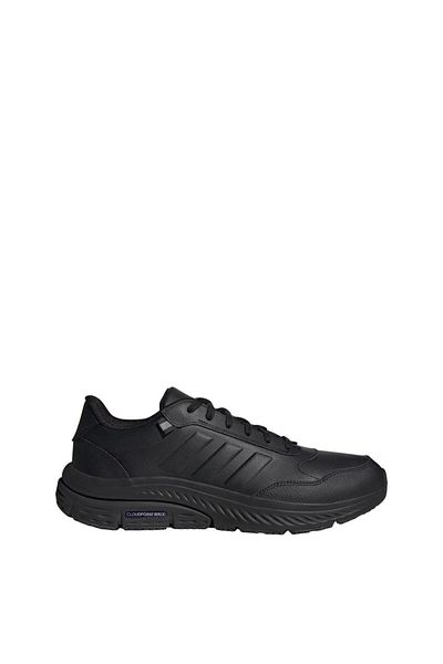 adidas Men's Black Walking Shoes Cloudfoam Step Js0296