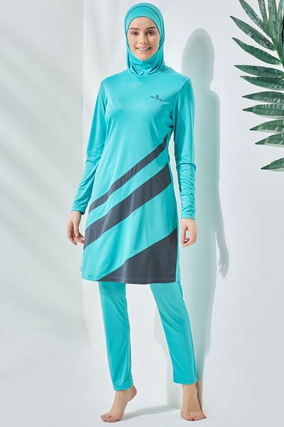 C&City Ολόσωμο μαγιό Hijab C11020 Mint