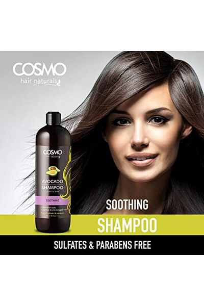 Cosmo CD COSMO DESIGNS Avocado Soothing Shampoo & Conditioner 480ml 2 Piece Set For Unisex