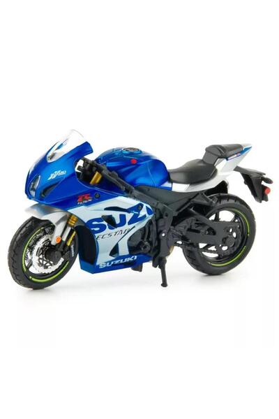 BBURAGO 1:18 Suzuki GSX-R1000 2021 Model Motosiklet