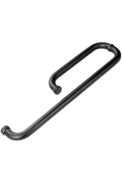 Generic Stainless Steel Shower Door Handle Door Handle for Bathroom Glass Door Handle Shower Shower Room Acc