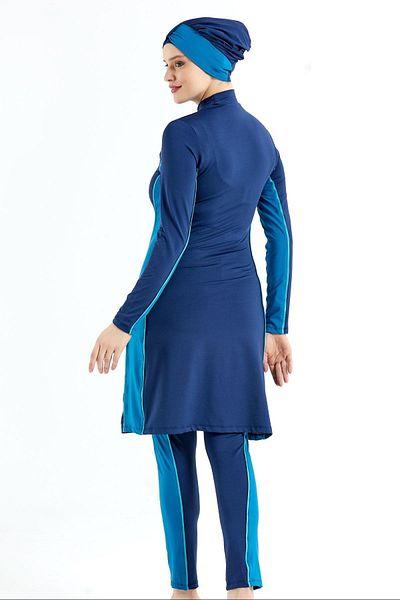 C&City Σετ μαγιό 3 τεμαχίων μπλε Navy Blue - C12052