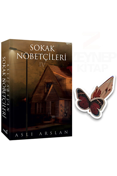 İndigo Kitap Sokak Nöbetçileri 4(KARTON KAPAK)Özel Tasarım Kelebek Ayraç Hediye