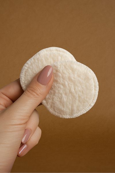 hatish Washable Make-up Remover Cotton (2 Pieces)