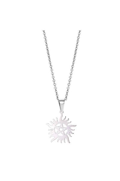 SIC MODA Sun Pentagram Necklace 3952 Stainless Steel