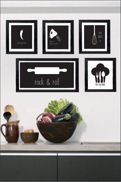 DERİK htsp Set de pictură decorativă din MDF din 5 piese cu aspect de cadru DEKOLIADKG028 cumpără acum 1122015