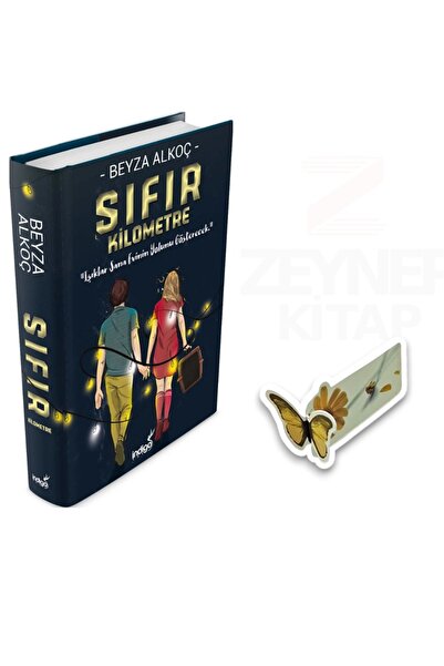 İndigo Kitap Sıfır Kilometre(CİLTLİ)Özel Tasarım Kelebek Ayraç Hediye