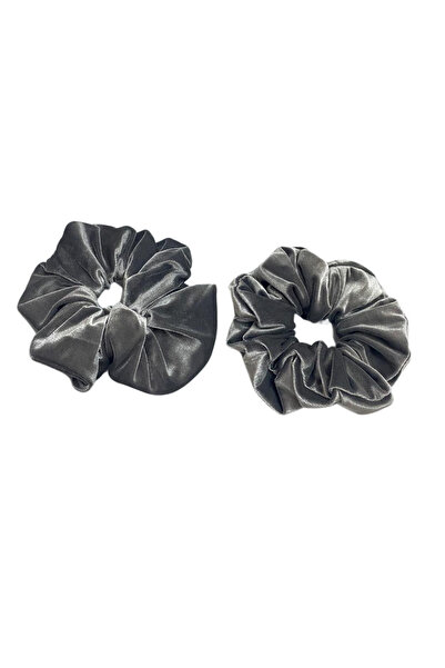 Jaida Moda Women's Elastic Velvet Hair Tie Set 2 Pieces