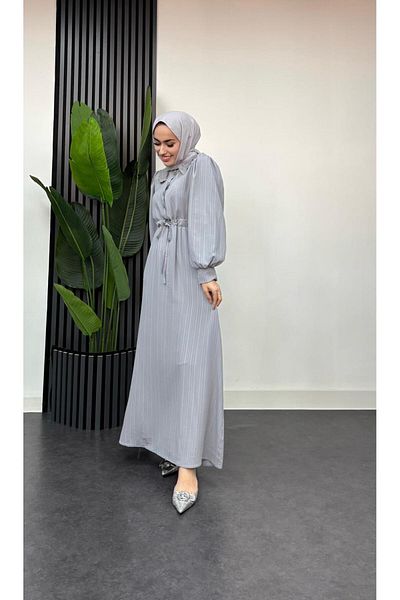 ışık tesettur Φόρεμα Linda Hijab