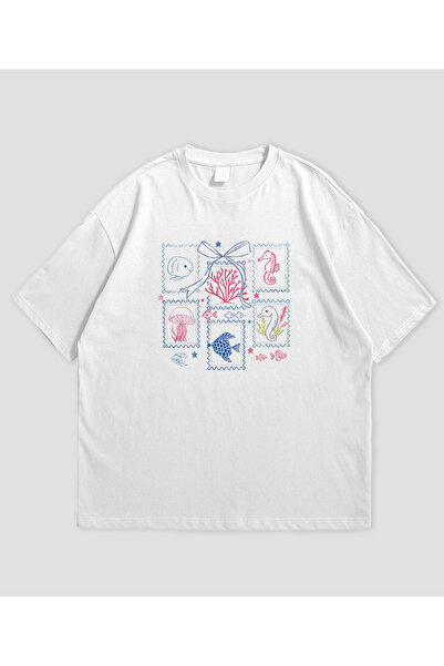 SVART WEAR Letnji dizajn unisex Oversize kroj T-shirt
