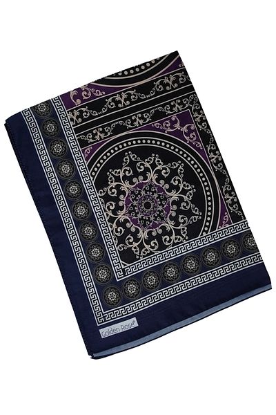 mim eşarp Ρετρό σάλι Ecenur από μαλακό βαμβάκι