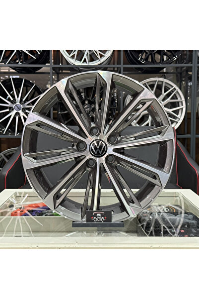 AGT 18 İNÇ 5X112 VW PASSAT JETTA CADDY GOLF UYUMLU VERONA TİTAN DİAMOND JANT ...