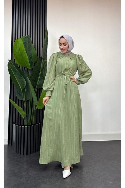 ışık tesettur Φόρεμα Linda Hijab