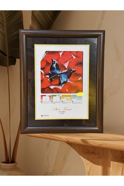Trendylife Rama foto din pvc cu aspect lemn 21X26,5 cm.