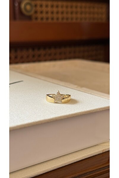 Muse Sister خاتم إصبع صغير بتفاصيل حجر نجمة أميليا (قابل للتعديل)