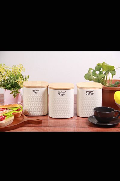 Generic برطمانات علب تخزين الشاي والقهوة والسكر