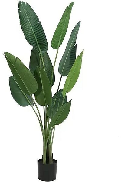 MAPLE HOME DECORATION Maple Home Fake Plant Tree Artificial Plant Faux Tree Banana Leaf Birds of Paradise Indoor (160cm)