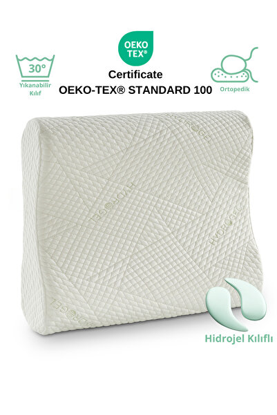 Rudu Husă cu hidrogel - 51x41x13-11cm 1350 gr Pernă medicală cu suport pentru...