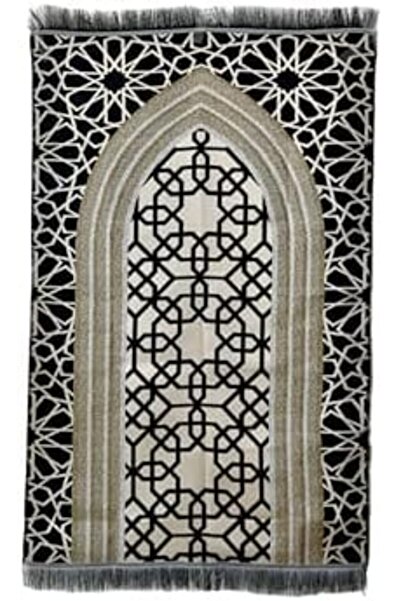 Generic Mini Pocket Portable Travel Prayer With Bag And Strip Islamic Mat Muslim Foldable Sajadah 3 Colors (