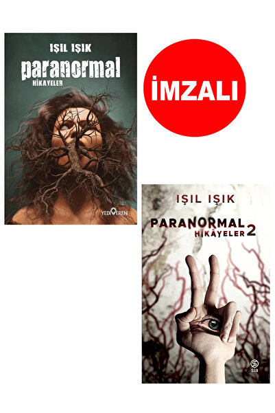 Sia Kitap İmzalı Paranormal Hikayeler - 1 & Paranormal Hikayeler 2
