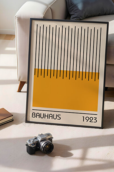 Basquiart Poster din seria Bauhaus cu ramă neagră, numărul picturii: 23