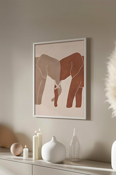 Basquiart Poster cu ramă albă din seria Bohemian, Tablou nr:33