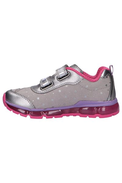 Geox GEOX Girls' Shoes, Grey/Silver, Size 38