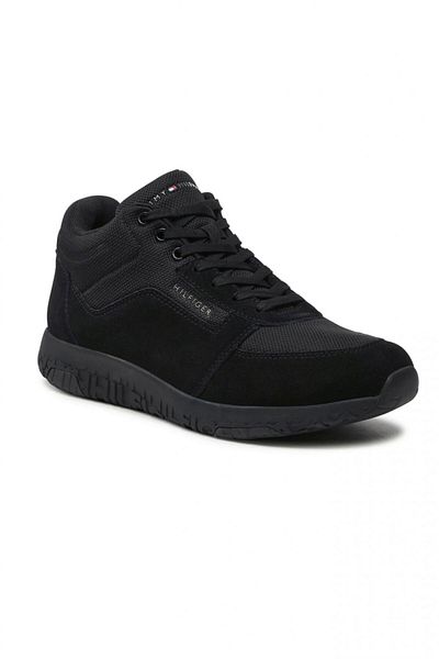 Tommy Hilfiger Pantofi Tommy Hilfiger Lightweight Runner Mix Hi FM0FM04313