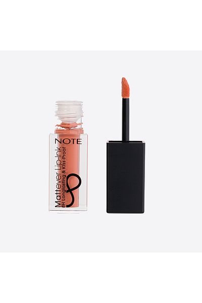 NOTE Mattever Lip-Ink Ruj Lichid Mat și Rezistent 03 cappuccino