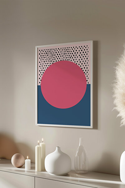 Basquiart Poster cu ramă albă din seria Bauhaus, numărul picturii: 74