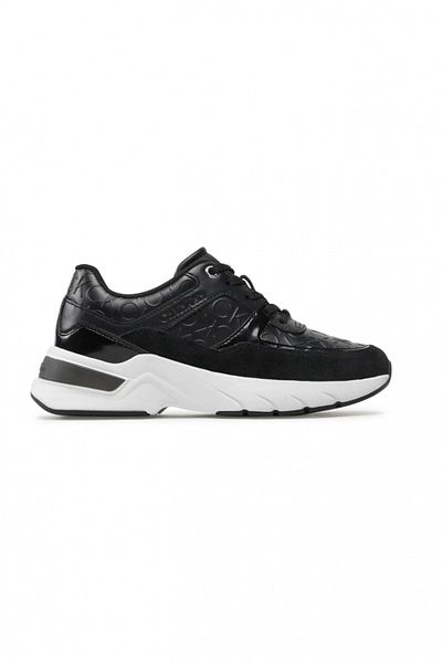 Calvin Klein Calvin Klein women's leather wedge sneakers
