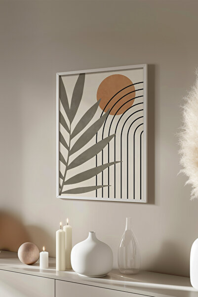 Basquiart Poster cu ramă albă din seria Bohemian, Nr. tablou: 38