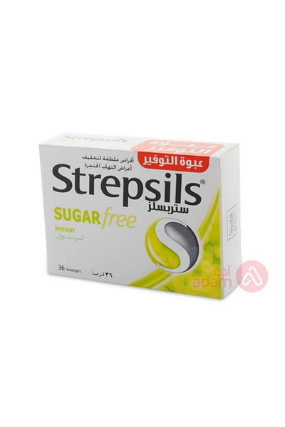 STREPSİLS STREPSILS SUGER FREE LEMON 36LOZENGES