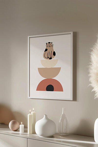 Basquiart Poster cu ramă albă din seria Bohemian, Tablou nr:19