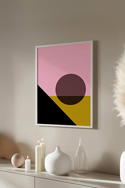 Basquiart Poster cu ramă albă din seria Bauhaus, numărul picturii: 76