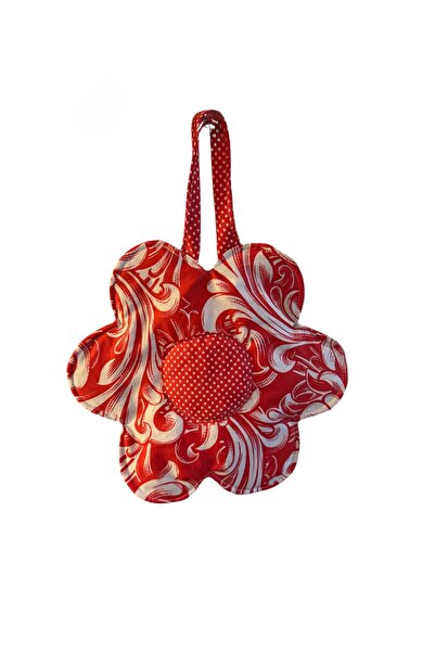 happyteks boutique Papatya Tutacak Kırmızı