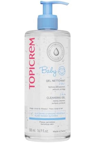 Topicrem Baby 2-in-1 Cleansing Gel 500ml